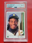 Ken Griffey Jr 1989 Upper Deck Rookie Baseball Card #1 PSA 8 NM-MT