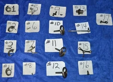 SINGER 66 LOTUS SEWING MACHINE ORIGINAL USED PARTS LATE MODEL PICK YOUR PARTS