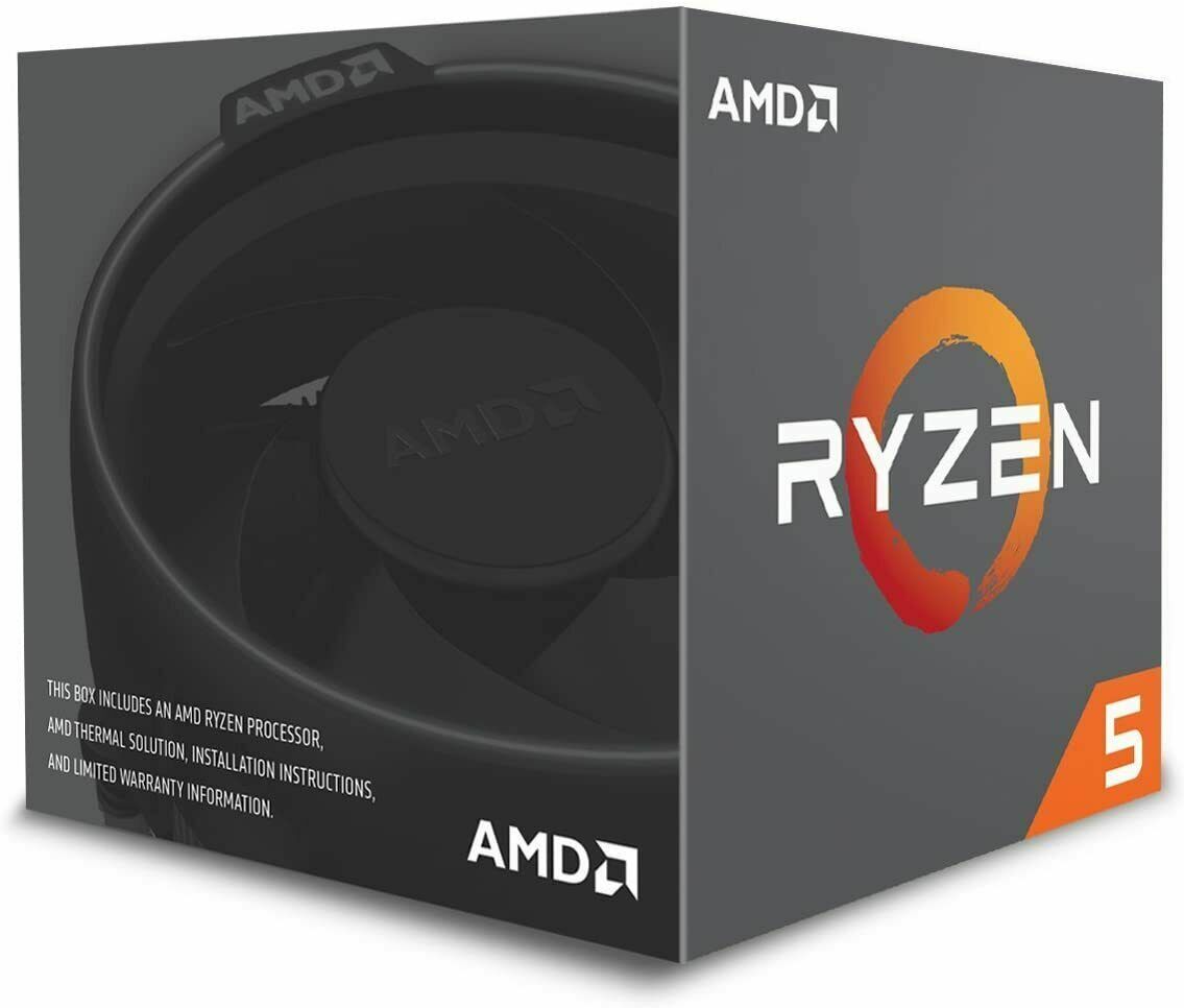 PCパーツ AMD Ryzen 5 2600 AMD Ryzen 5 2600 Processor (3.9GHz, 6 Cores, Socket AM4