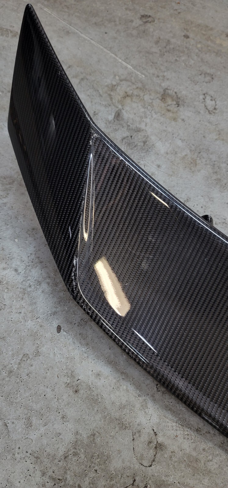 OEM AUDI R8 PERFORMANCE PLUS COUPE 2016-2022 REAR SPOILER WING DAMAGED READ!!!! 