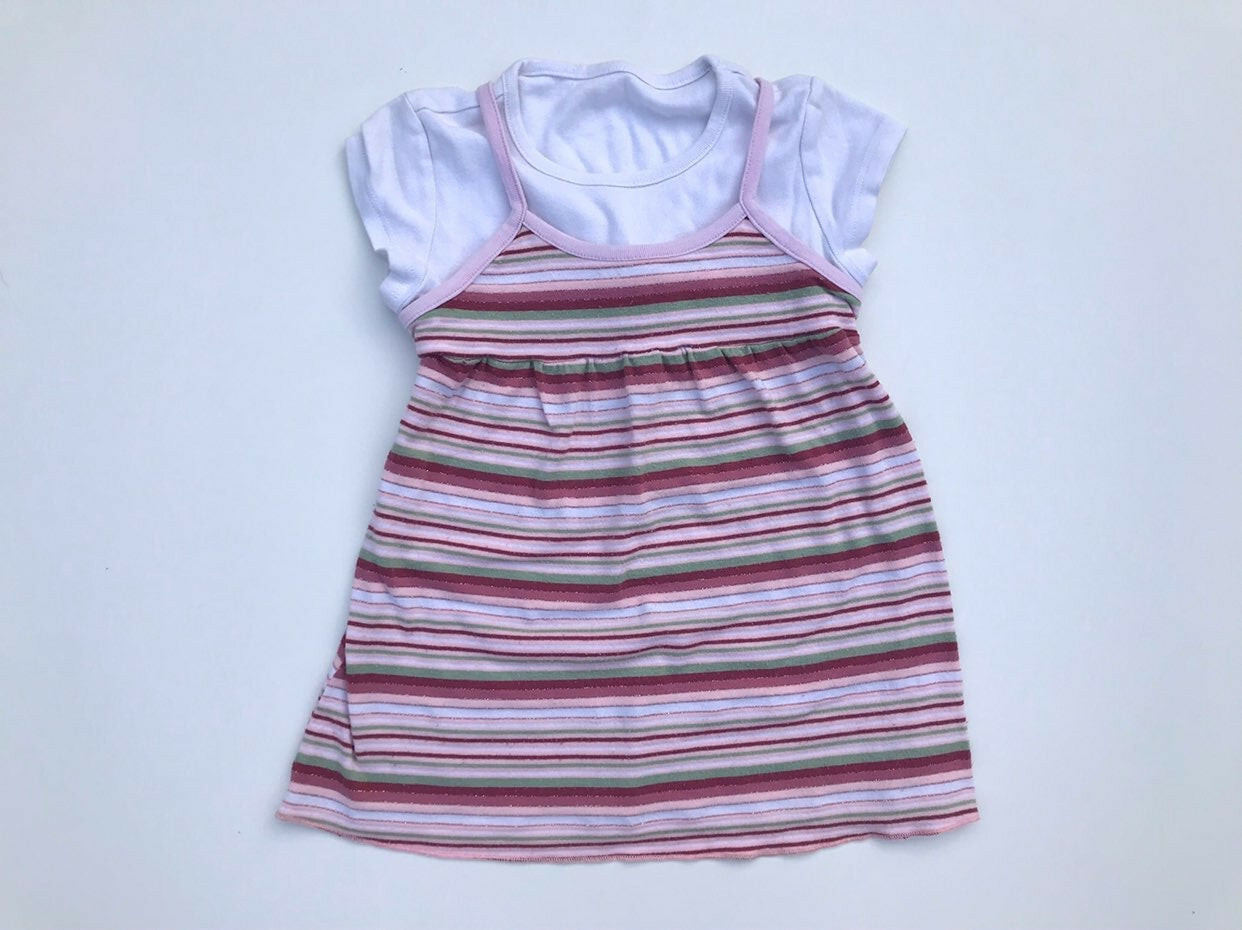 baby striped dress