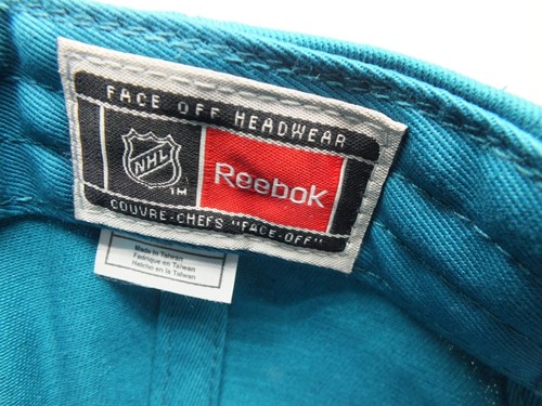 San Jose Sharks NHL Hockey Retro Vintage Snapback Hat Cap NEW By Reebok - Picture 6 of 7
