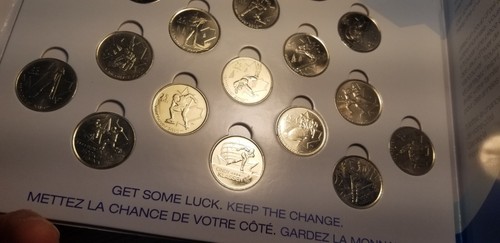 Canada Vancouver 2010 Olympics Set Of 17 Coins In Royal Canadian Mint Album. - Picture 10 of 10