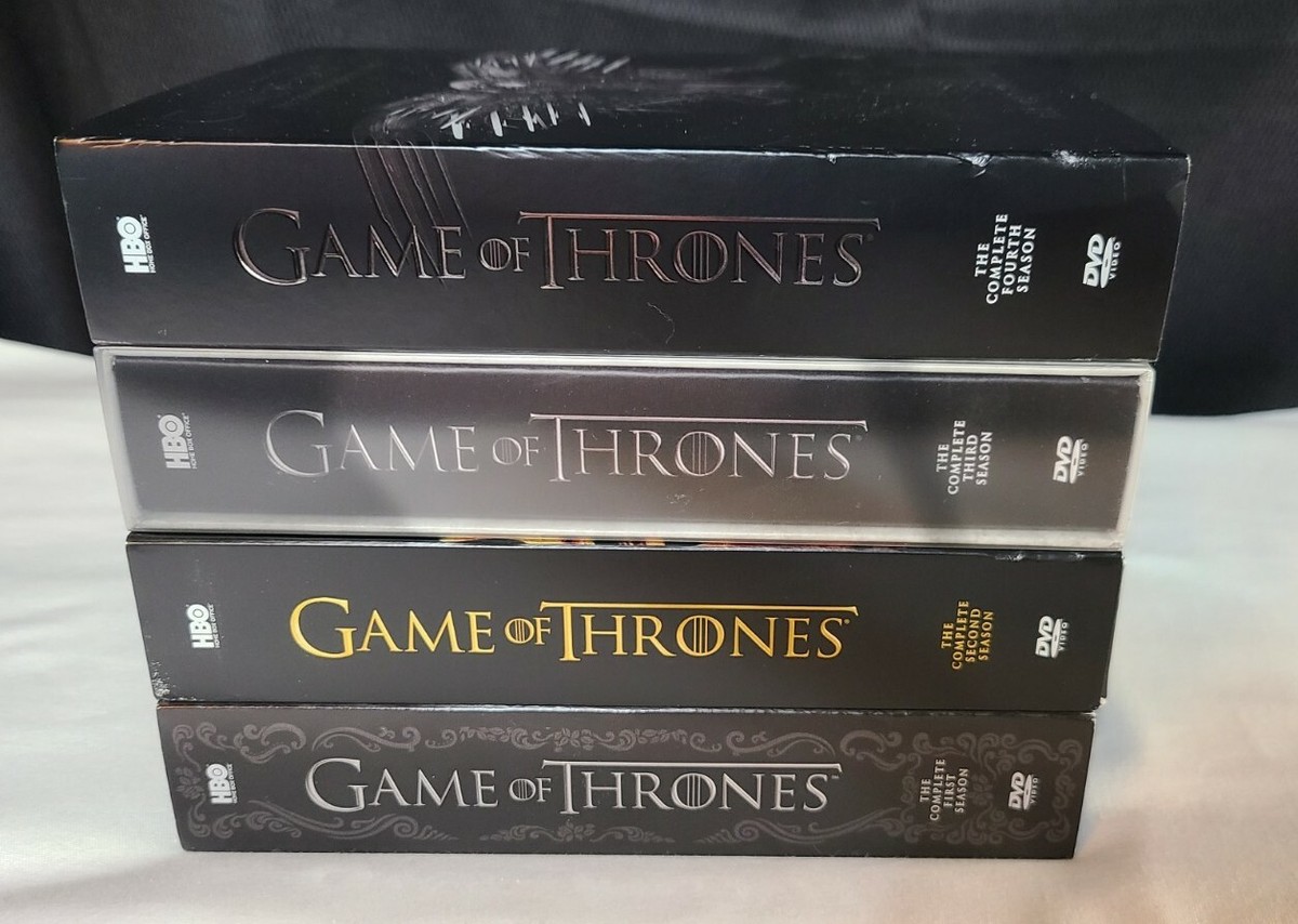 Game Of Thrones Seasons 1,2,3,4 | eBay