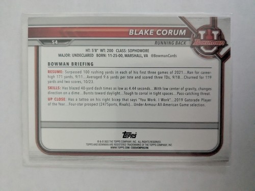 🏆 2021-22 Bowman University Base 1st RC💲Store-Wide Bulk Order Sales💲 - Picture 38 of 46