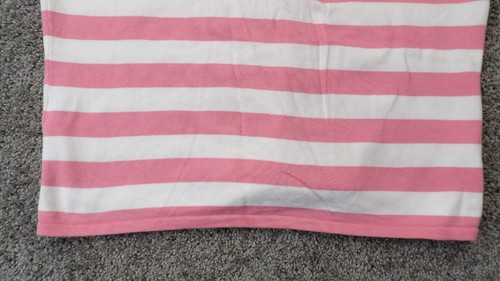 VTG Christopher & Banks Pink Stripe Tank Top Sleeveless Womens Size XL Sailor - Picture 8 of 11