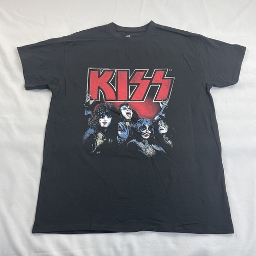 KISS Rock And Roll Graphic T-Shirt Adult Size Large - Picture 2 of 8