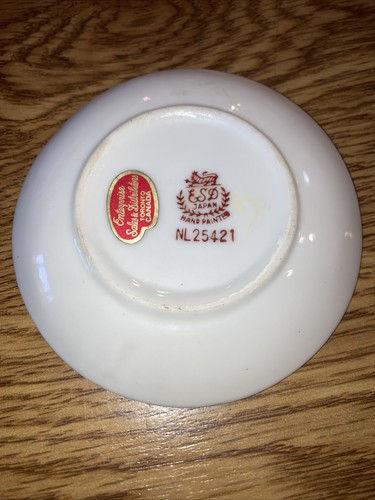 Plato o prendedor vintage pintado a mano Montreal Canadá 4" ESD Japón - Imagen 4 de 4