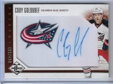 RARE 2012-13 PANINI LIMITED CODY GOLOUBEF AUTO ROOKIE CARD #211 ~ 499/499 UNIQUE
