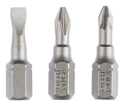Bosch Zubehör Schrauberbit-Set Extra-Hart (gemischt) - S 0,6 x 4,5, PH1, PZ1...