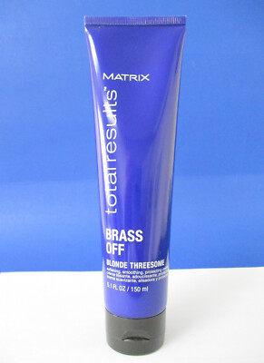Matrix Total Results Brass Off Blonde Threesome Cream 5.1 oz