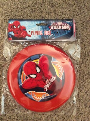 Marvel Ultimate Spider-man Flying Disc 7.5'' Ages 3+