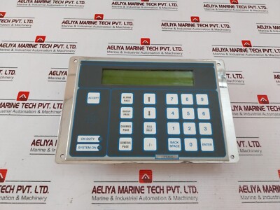 Praxis Automation 98.6.020.600D Operator Interface Panel Rev: Bacb