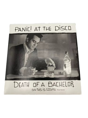 Panic! At The Disco Death of a Bachelor Red Vinyl This Is Gospel 45rpm Open