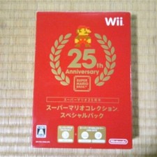 Super Mario Collection Special Pack Nintendo Wii 25th Anniversary Game software
