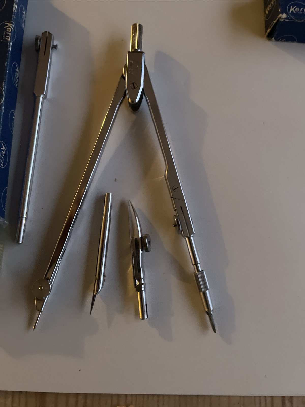 Kern Swiss Pair Of Drafting Compasses eBay