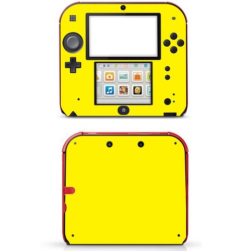 10 Pure Clean Solid Colours Vinyl Decal Cover Skin Sticker for Nintendo 2DS - Picture 7 of 21