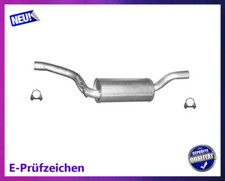 Mittelschalldämpfer für Volvo S40 II, V50 2.0 D ohne DPF Auspuff Schelle