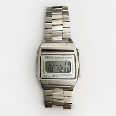 Vintage Seiko A639-5000 Alarm Chronograph Quartz Watch Japan