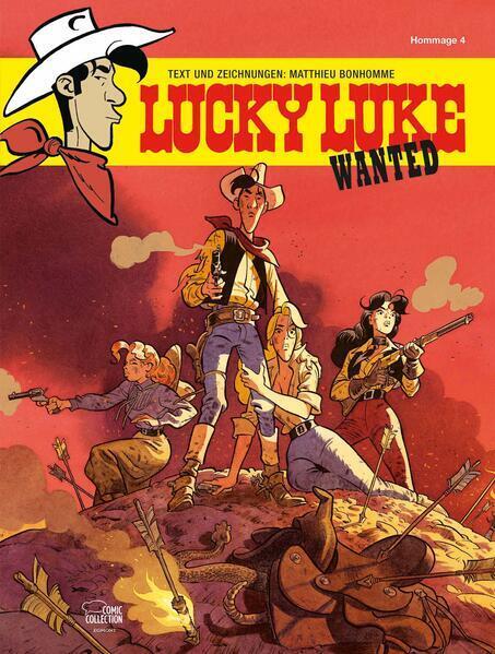 Thumbnail - Wanted | Matthieu Bonhomme | 2021 | Deutsch | Lucky Luke - Hommage