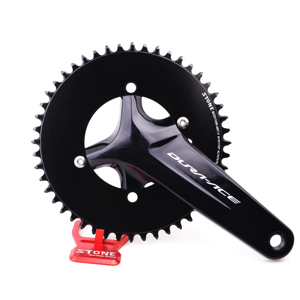 STONE Chainring BCD110 4 Arm for SHIMANO R7000 R8000 DA R9100 Road Bike Ring N/W - Image 3 of 4
