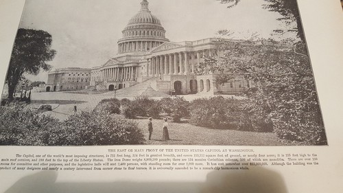 12" X 16" Antique 1924 CAPITOL BUILDING Print in WASHINGTON D.C. - Picture 4 of 5