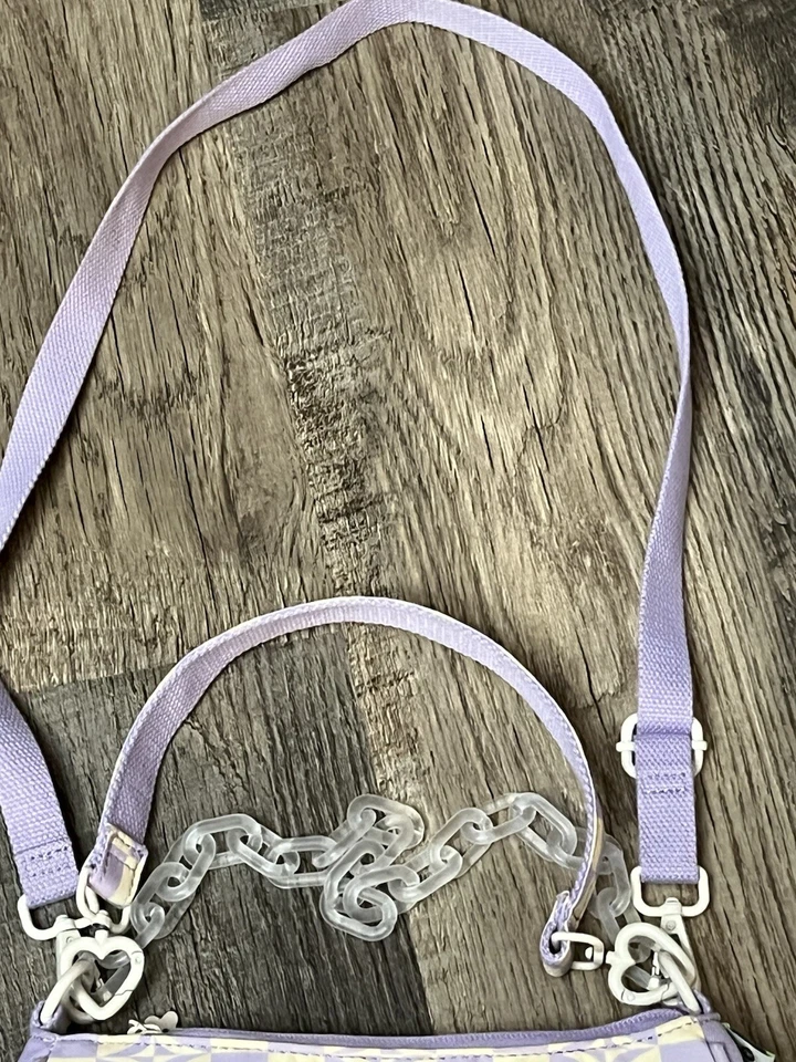 Bolso Bandolera DOUGHNUT Serie Kaleido Sacerdotisa a Cuadros Mantecosos Foto 3 de 4