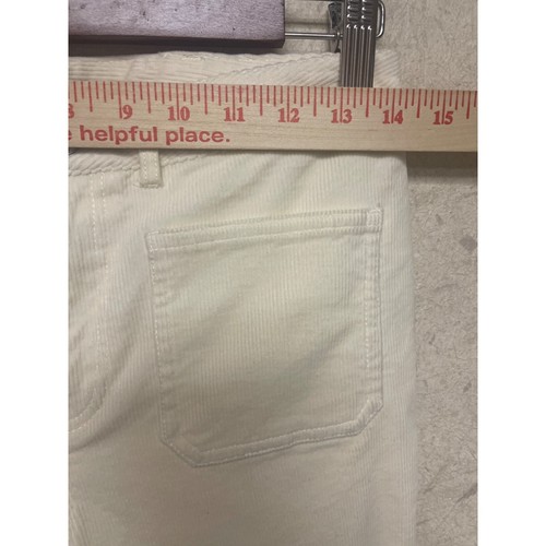NEW! Polo Ralph Lauren White Corduroy Square Pocket Pants Girls Size 16 - Picture 4 of 9
