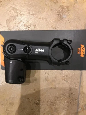 KTM Line Up + Fahrrad Vorbau Lenkervorbau höhenverstellbar 90 mm lang