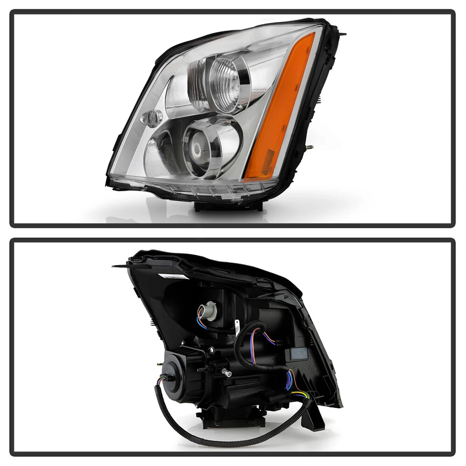 Par de faros proyectores izquierda+derecha para Cadillac DTS HID/Xenón 2006-2011 Foto 3 de 4