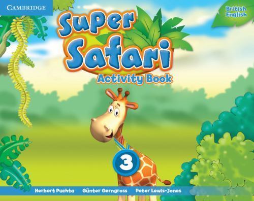 Super Safari Level 3 Activity Book Puchta Gerngross Lewis-Jones Paperback