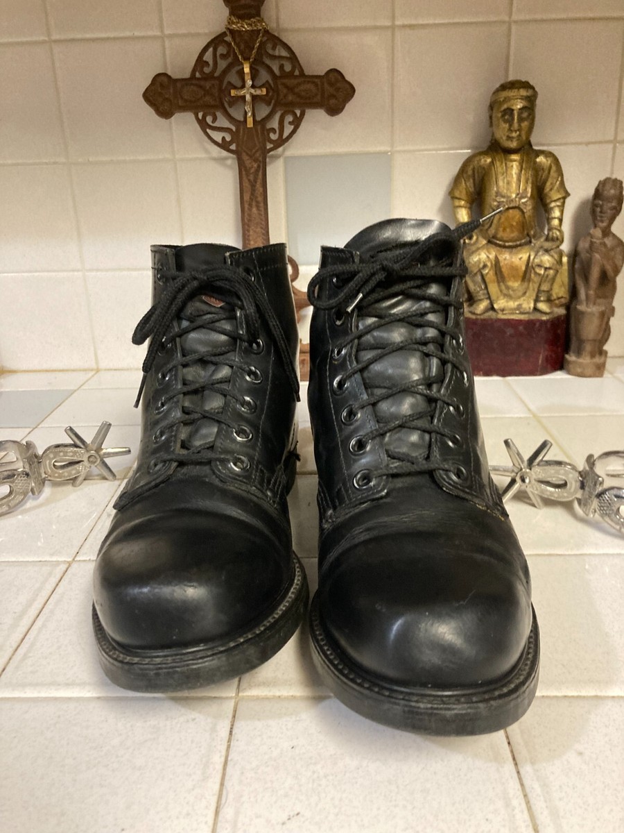 HARLEY DAVIDSON x CAROLINA RED BIRD MOTORCYCLE BOOTS BLACK  display picture 2