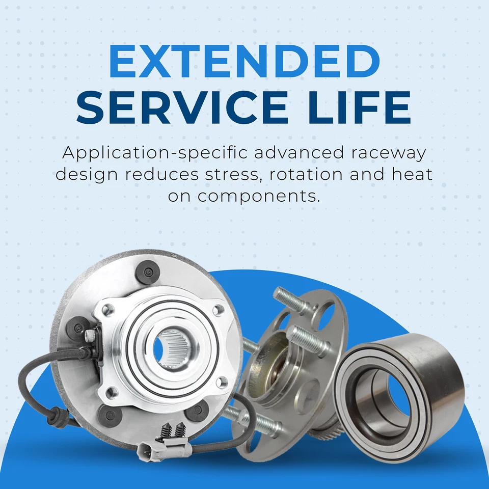 Front Wheel Hub and Bearing For 1993-2002 2003 2004 Dodge Intrepid Concorde 300M - Image 3 of 4