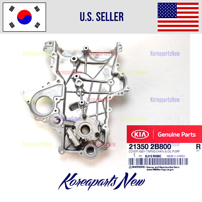 1.6L TURBO Engine Timing Cover 213502B800⭐OEM⭐ Kia Seltos