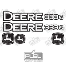333G Track Loader Premium Vinyl Decal Kit - Construction Equipment Decal Set