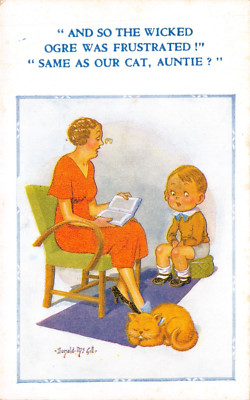 DONALD McGILL COMIC POSTKARTE 1337 KINDERPOSTKARTE UNBENUTZT SEHR GUT PLUS