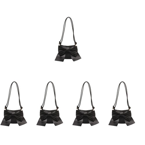 5 Count Bow Underarm Bag Cute Purse Women Crossbody Shoulder Miss - Picture 7 of 12