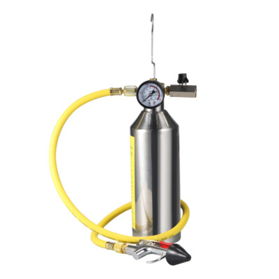 Air Conditioner Flush Tank Kit - AC System Cleaning, Garage & Auto Shop Use