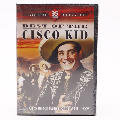 BEST OF THE CISCO KID (1950s) (Sealed 3-Disc 35-Ep DVD Box Set, 2008 Mill Creek)