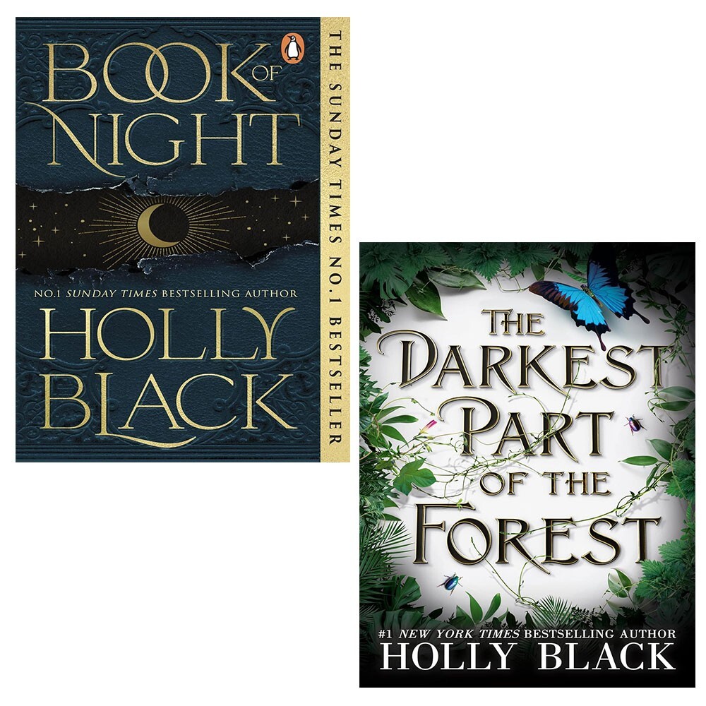 Holly Black Collection 2 Books Set Darkest Part of the Forest, Book of Night