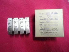 GEOMETRIC THREADING INSERTS DIE HEAD CHASER .586"-32NS HS ALUMINUM 17ST K1/2/3/4