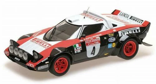 Modellini statici di auto da corsa Rally MINICHAMPS per Lancia