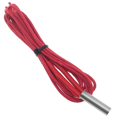 CHECKREALITY 12v 40w Ceramic Heater Cartridge & Cable 6mm x 20mm Element Hot End 3D Printer