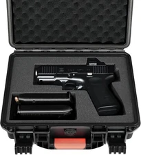 Handgun Pistol Case for Glock 19 Gen5 – DIY Air Travel Approved Waterproof Pisto
