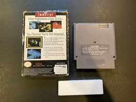 Nintendo NES The Immortal Cartridge + Box!