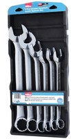 Hilka 6 Piece Jumbo Chrome Vanadium Combination Spanner Metric Pro Craft Hilka 6 Piece Jumbo Chrome Vanadium Combination Spanner Metric Pro Craft