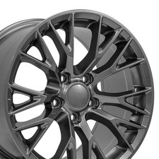Oew Fits 17 Wheel Camaro Corvette C7 Z06 Cv22 Gunmetal 5734 17x9.5