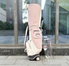 MALBON GOLF Caddy Bag Pink Caster Type for Women 5 way 4.5Kg - Free Shipping