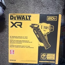 DEWALT XR 20V MAX Brushless Cordless 30&deg; Paper Collated Framing Nailer DCN930B