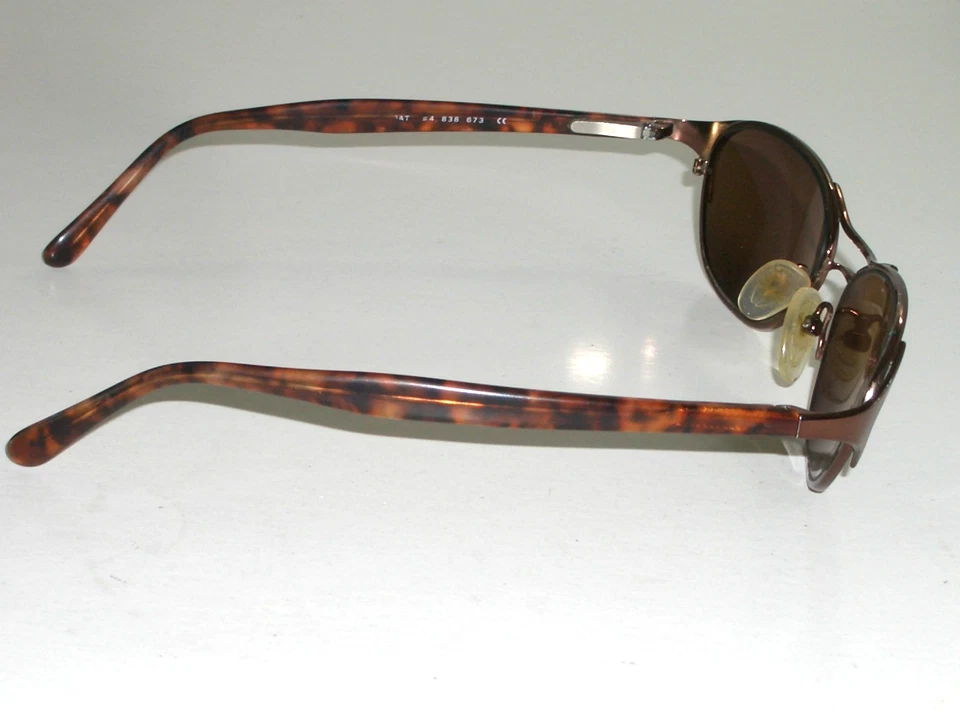 MAUI JIM MJ-149-23 DOUBLE GRADIENT MIRROR BROWN SLEEK POLARIZED LENS SUNGLASSES - Image 4 of 4